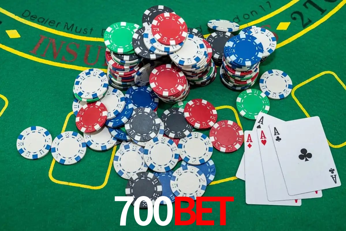 Mesa de Blackjack 700bet
